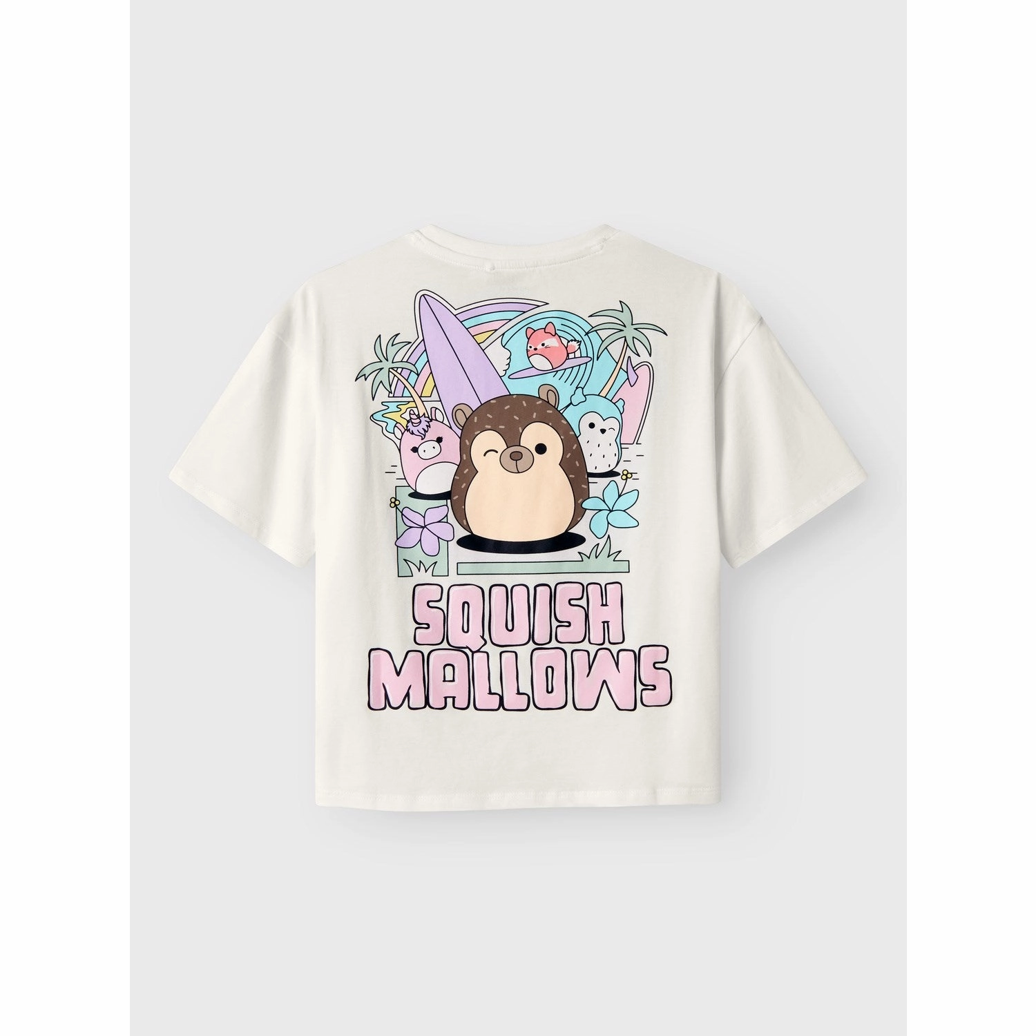 Name It Cloud Dancer Muba Squishmallows Regular T-Shirt Flatlock stitching EthicalProduction