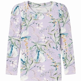 Name it Orchid Petal Dolly Blouse Lace Accent