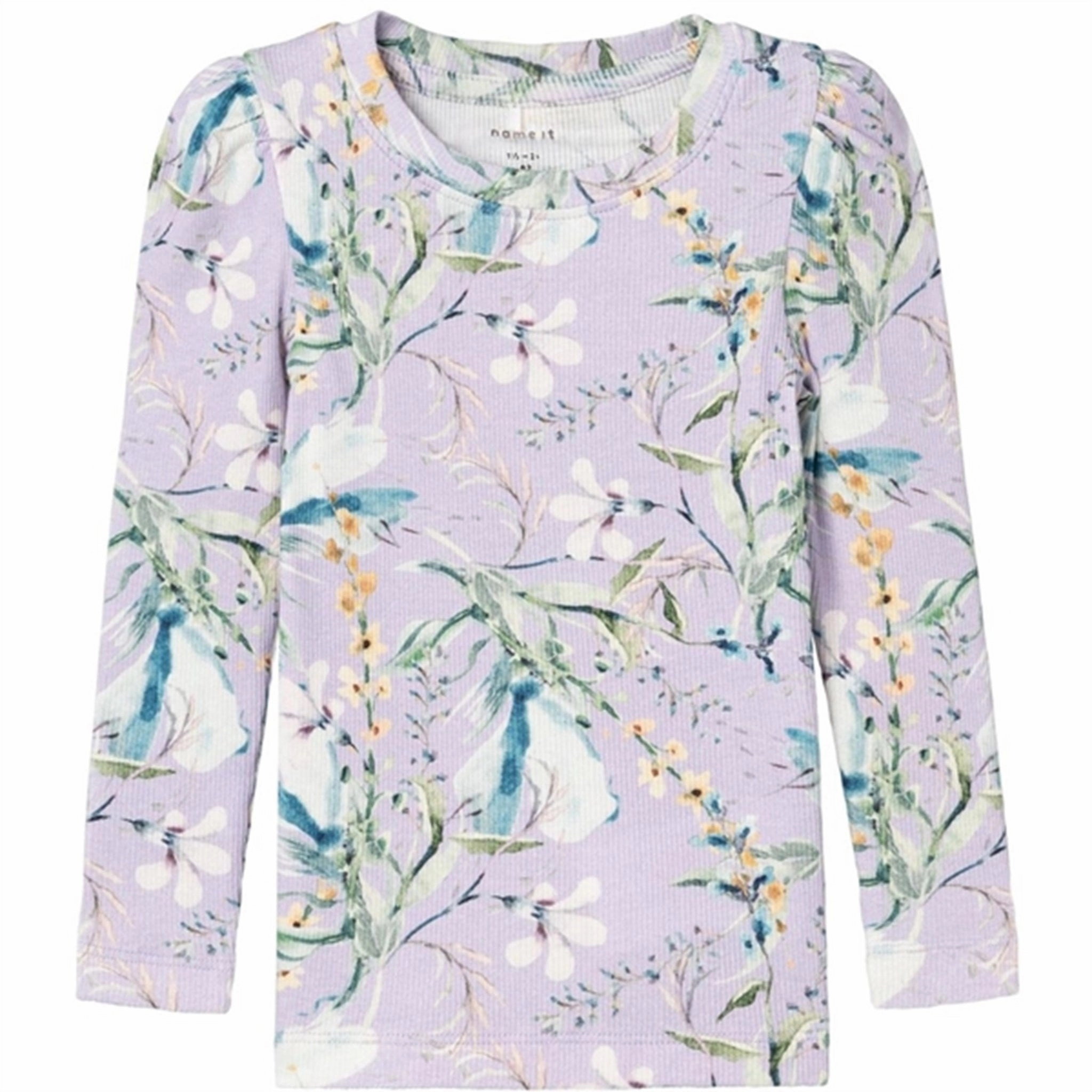 Name it Orchid Petal Dolly Blouse Sheer Panel