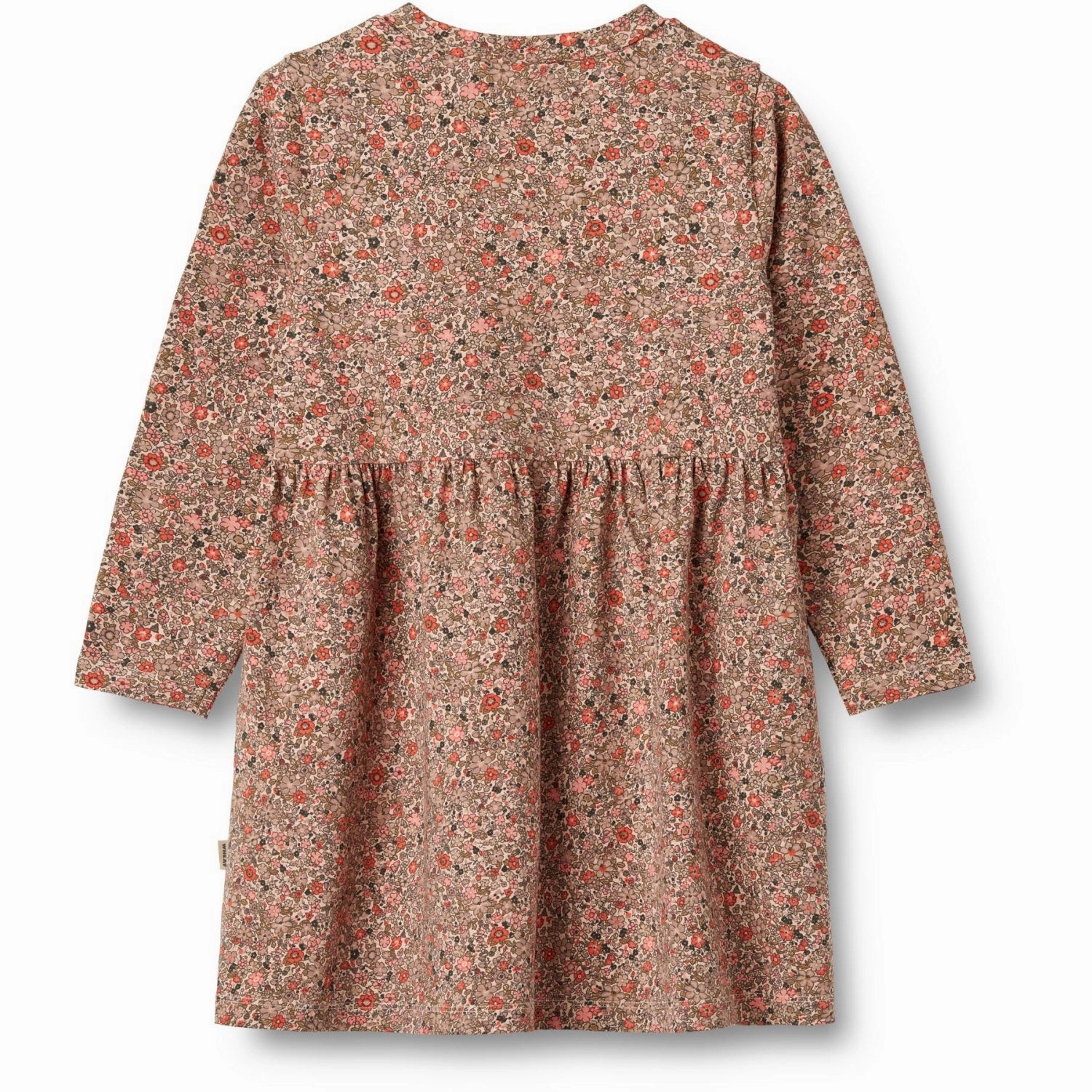 Wheat Rose Flower Meadow Jersey Dress Sessa packable