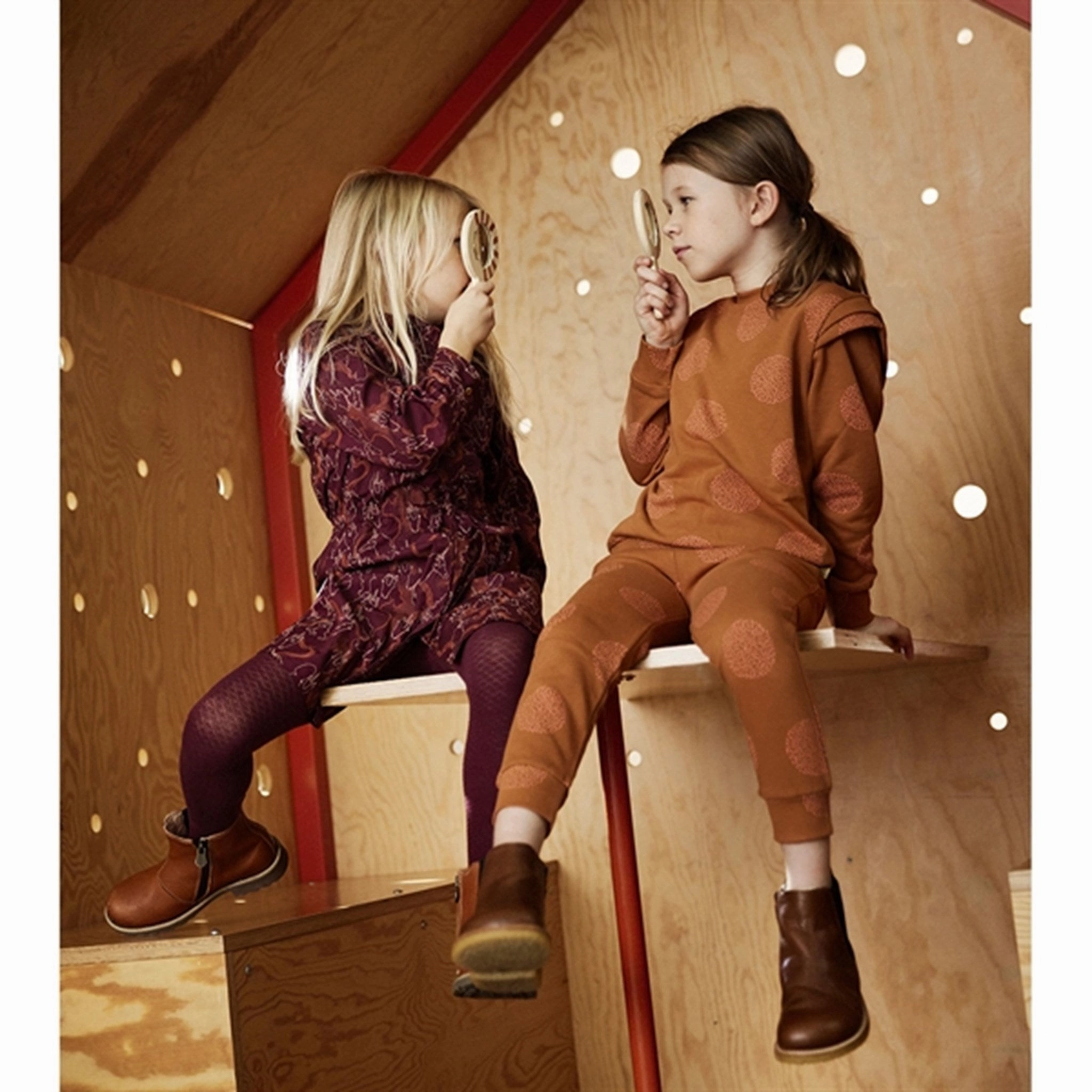 Soft Gallery Tawny Port Unicorn Electa Dress Textured Flow