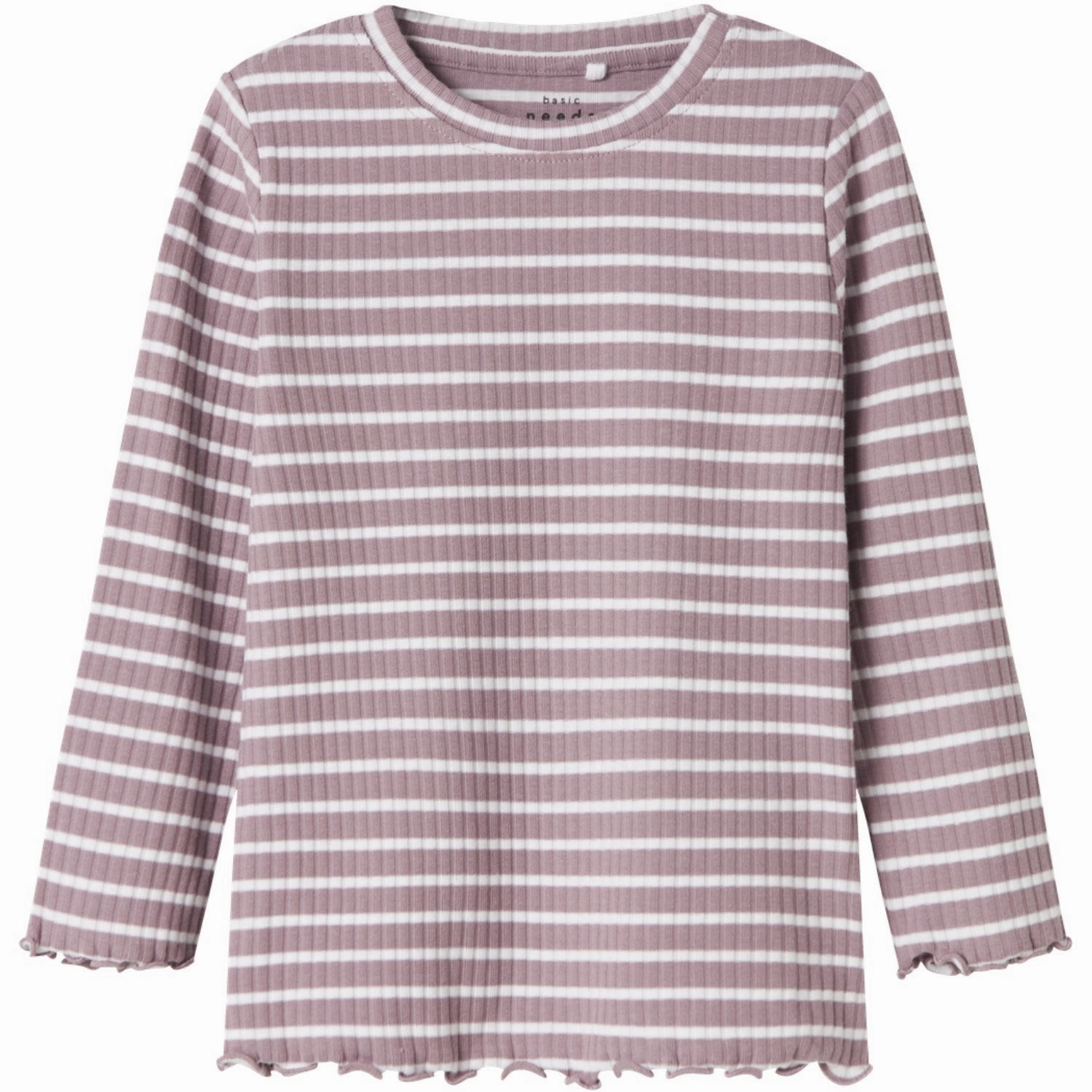 Name It Elderberry Bright White Vemma Slim Blouse Breathable back panel