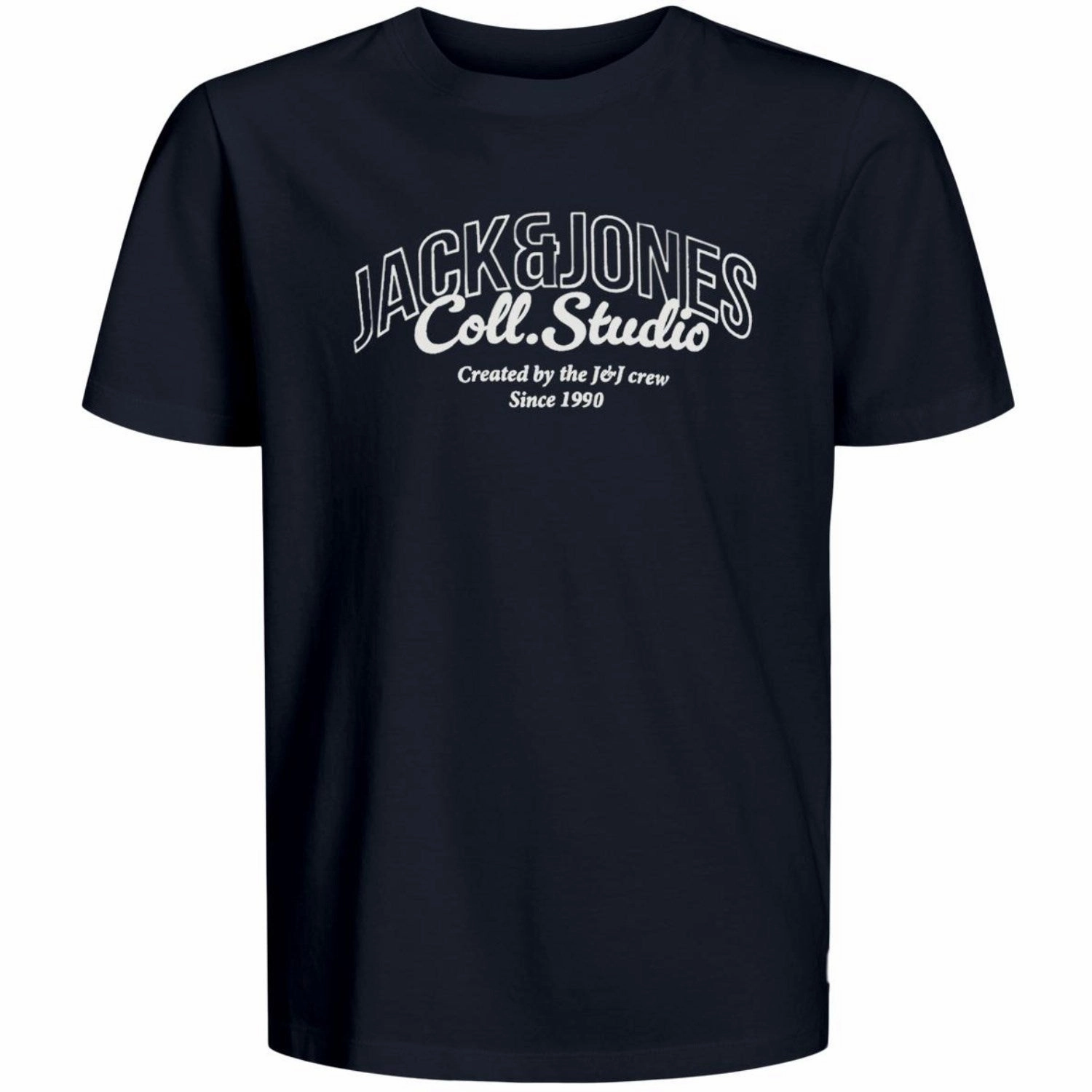 Cool Fit Jack & Jones Junior Sky Captain Big Print Jjmakoto Tee Ss Crew Neck Jnr