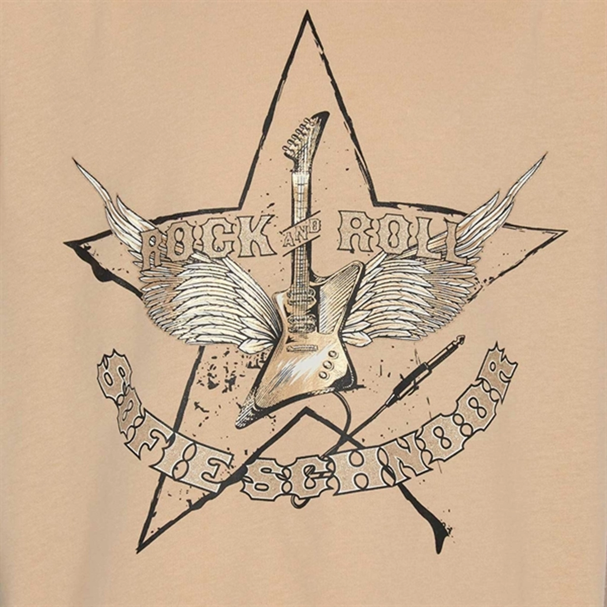 Sofie Schnoor Beige Asta T-shirt Chilly Comfort Wear