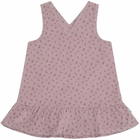 Hust & Claire Purple Dove Karoline Dress Layered-Sleeve