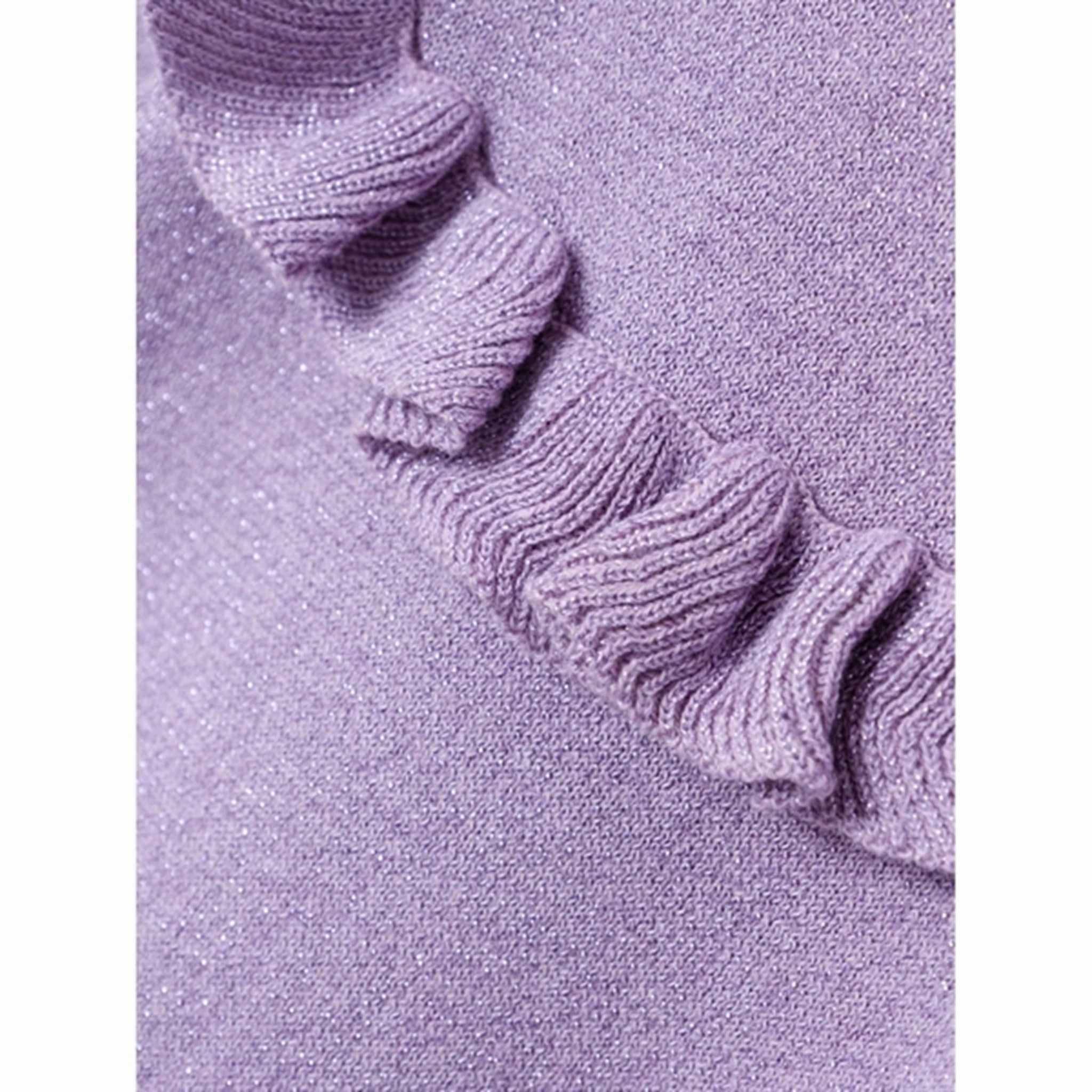 Balanced Light Textured Look Name it Lavender Mist Resine Knit Dress
