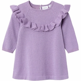 Cool Structure Name it Lavender Mist Resine Knit Dress