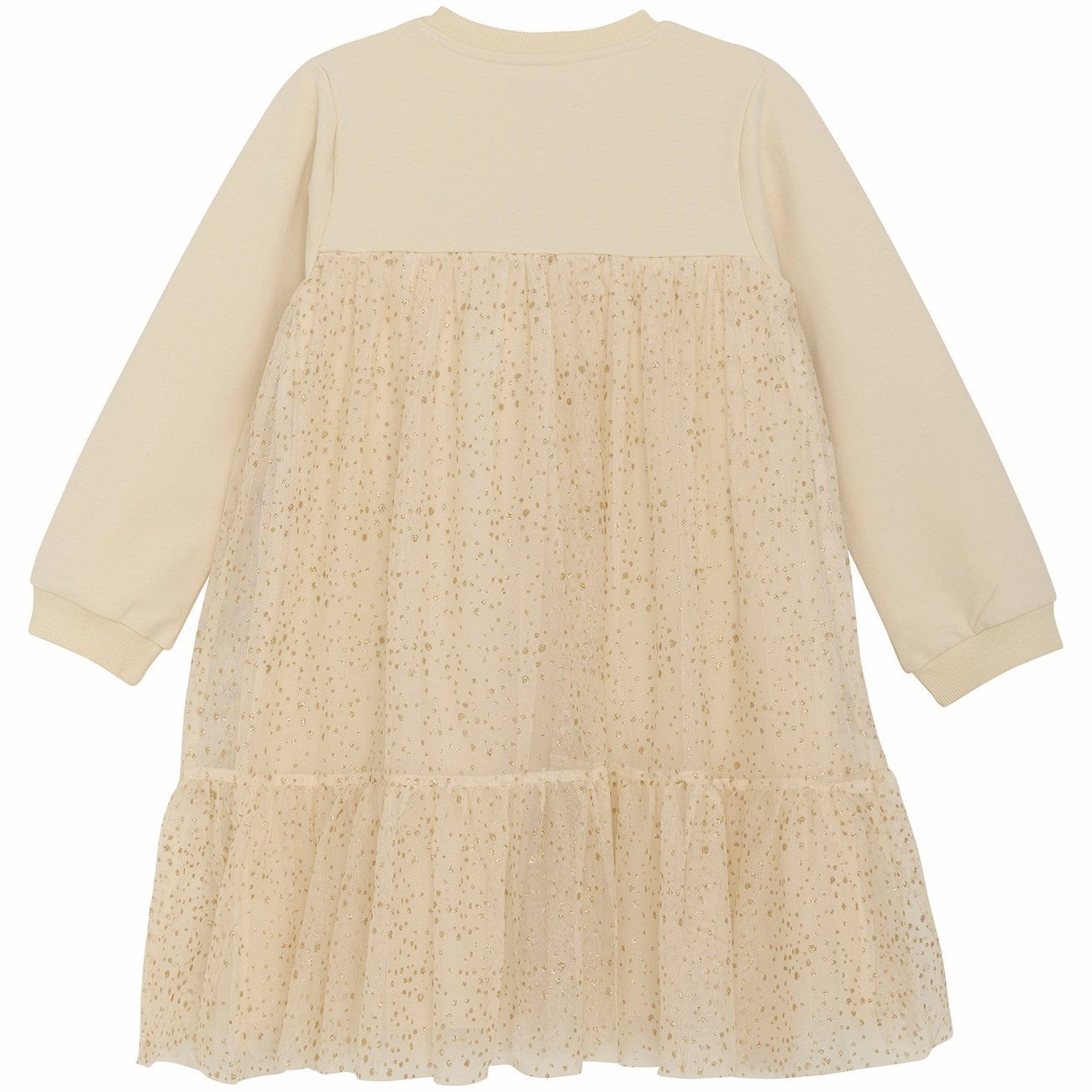Huttelihut Wood Ash Dress Gold Tulle Basic Warm ComfortFitDesign