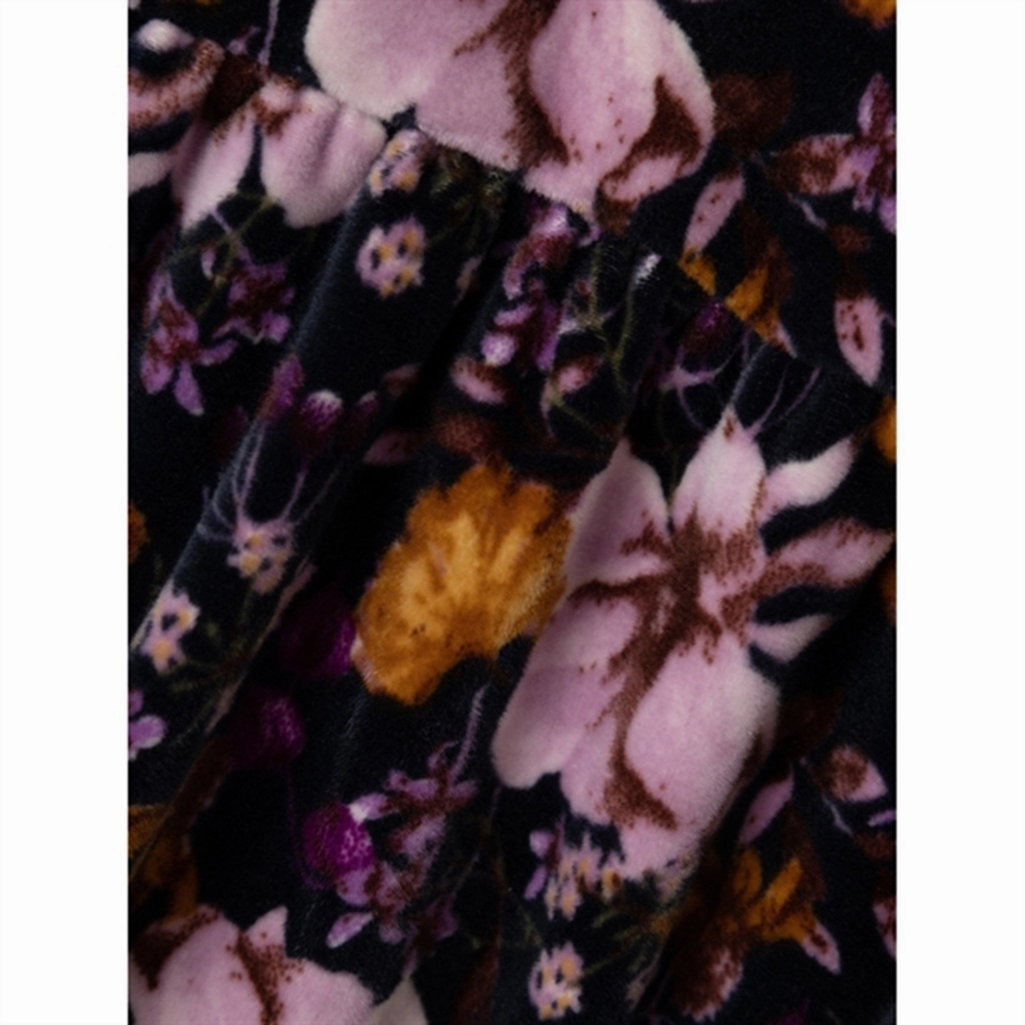 Sleek Drape Name it India Ink Restanne Velour Dress