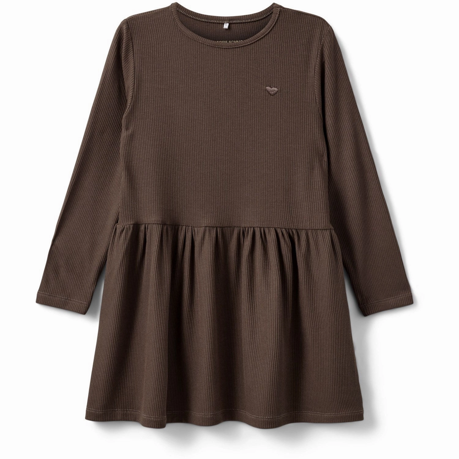 Sofie Schnoor Chocolate Brown Dress Year Round Garden Scene