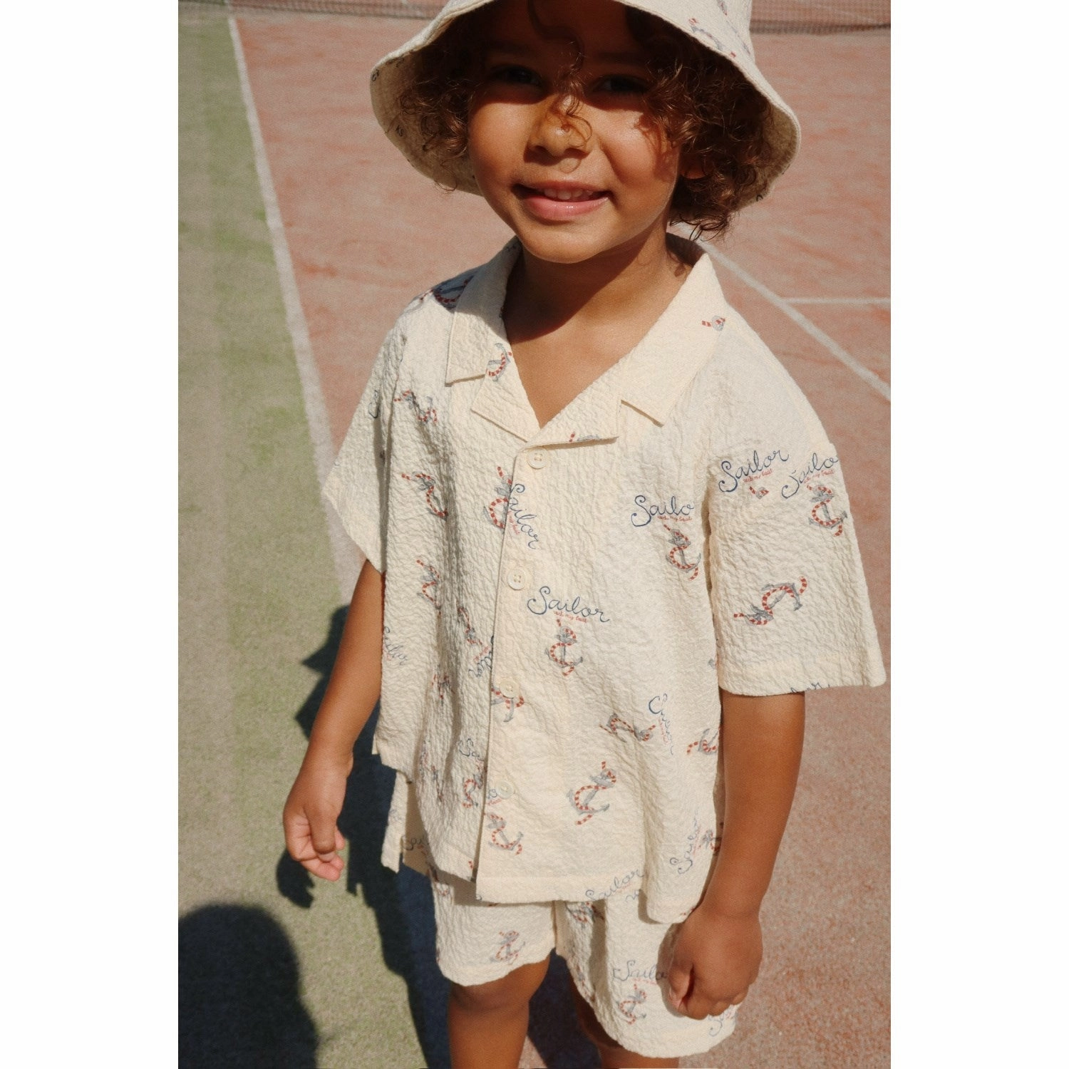 Bold colors Sophisticated Look Konges Sl?jd Rock My Boat Elliot Ss Shirt Gots