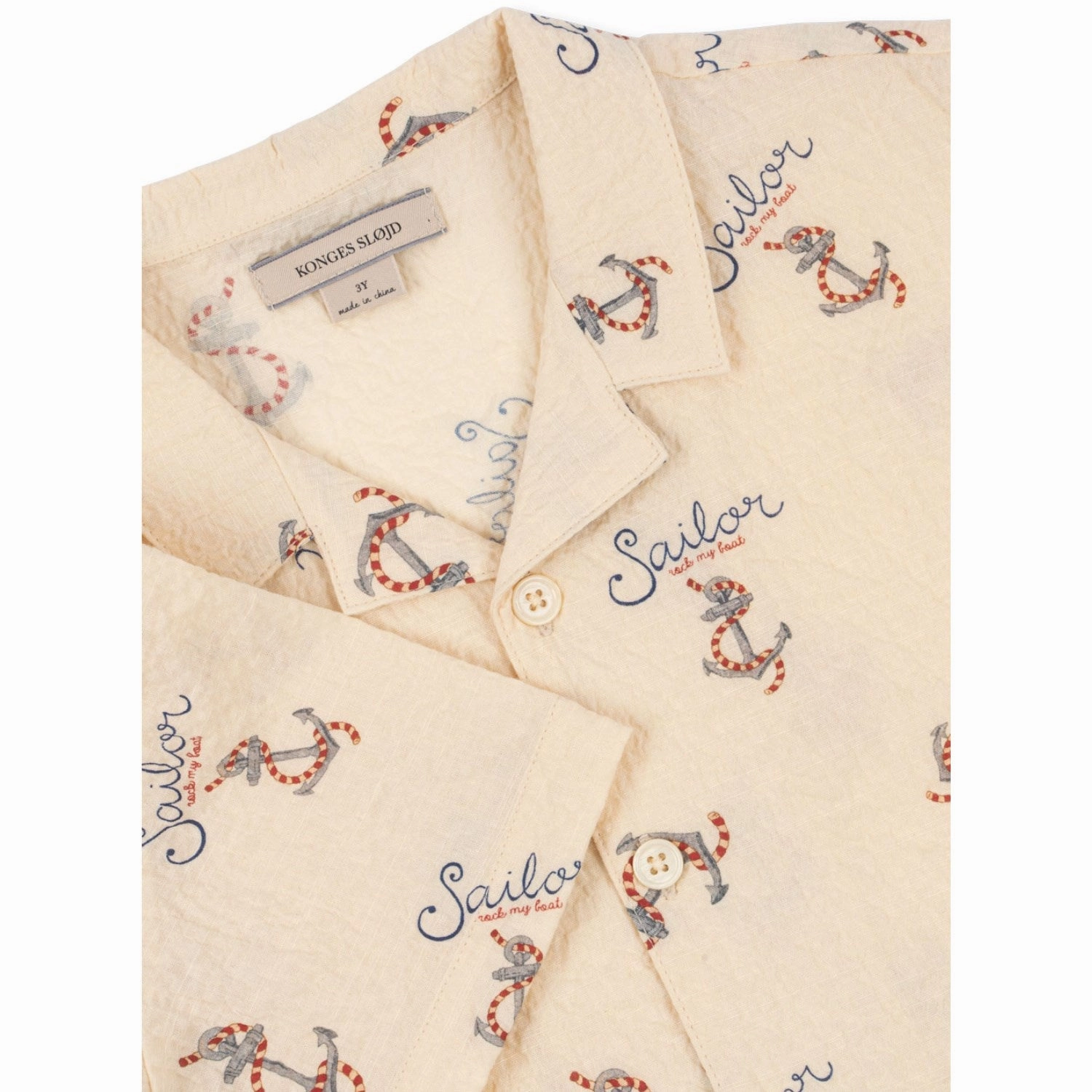 Trendy designs Trendsetting Konges Sl?jd Rock My Boat Elliot Ss Shirt Gots