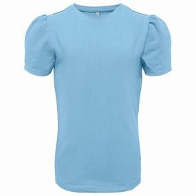 Kids ONLY Clear Sky Live Love Puff Top Comfy and Soft