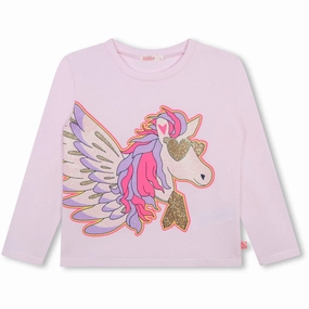 Trendsetting Billieblush Pink Pale T-Shirt