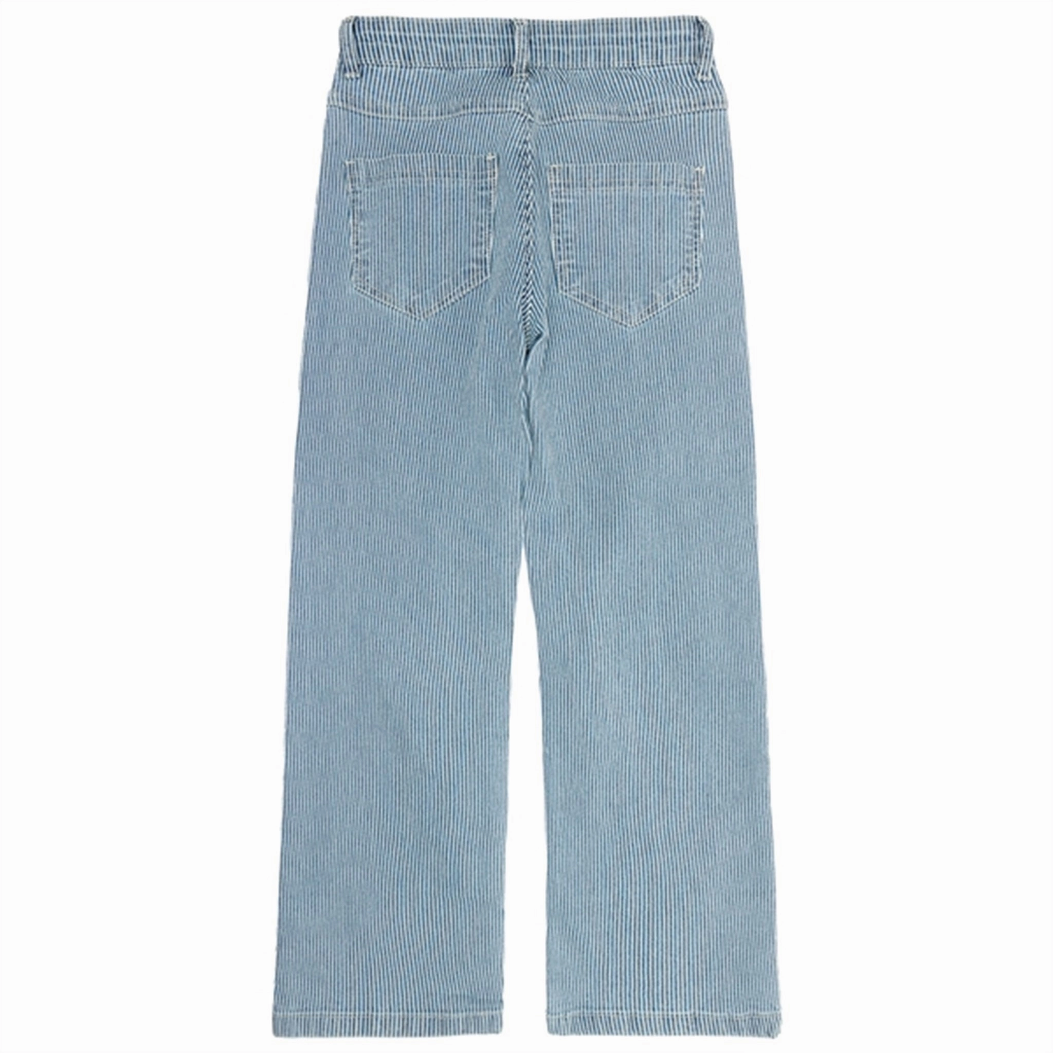 All-Purpose Use The New Navy Blazer Stripe Wide Jeans