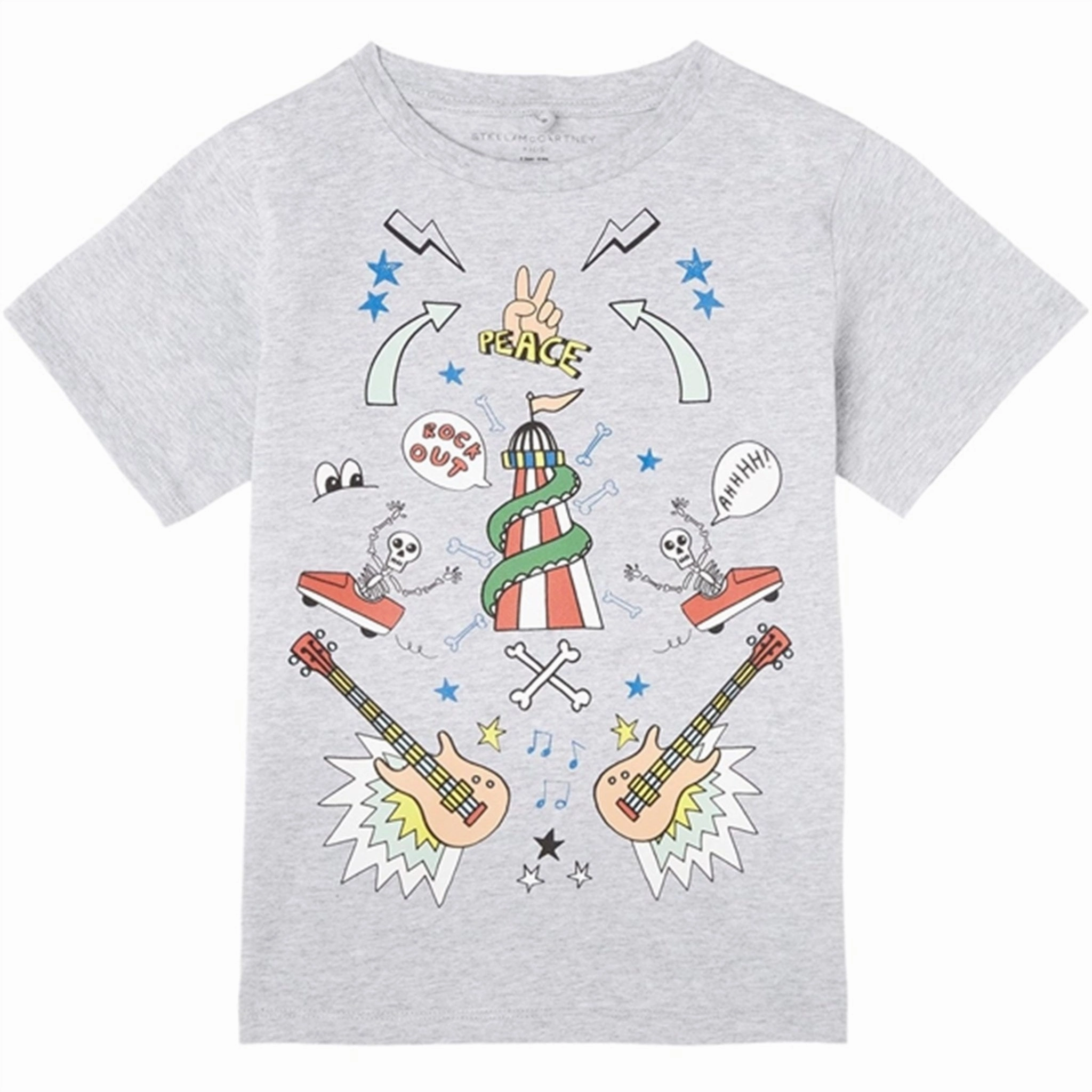 Tight Fit Stella McCartney Grey T-Shirt