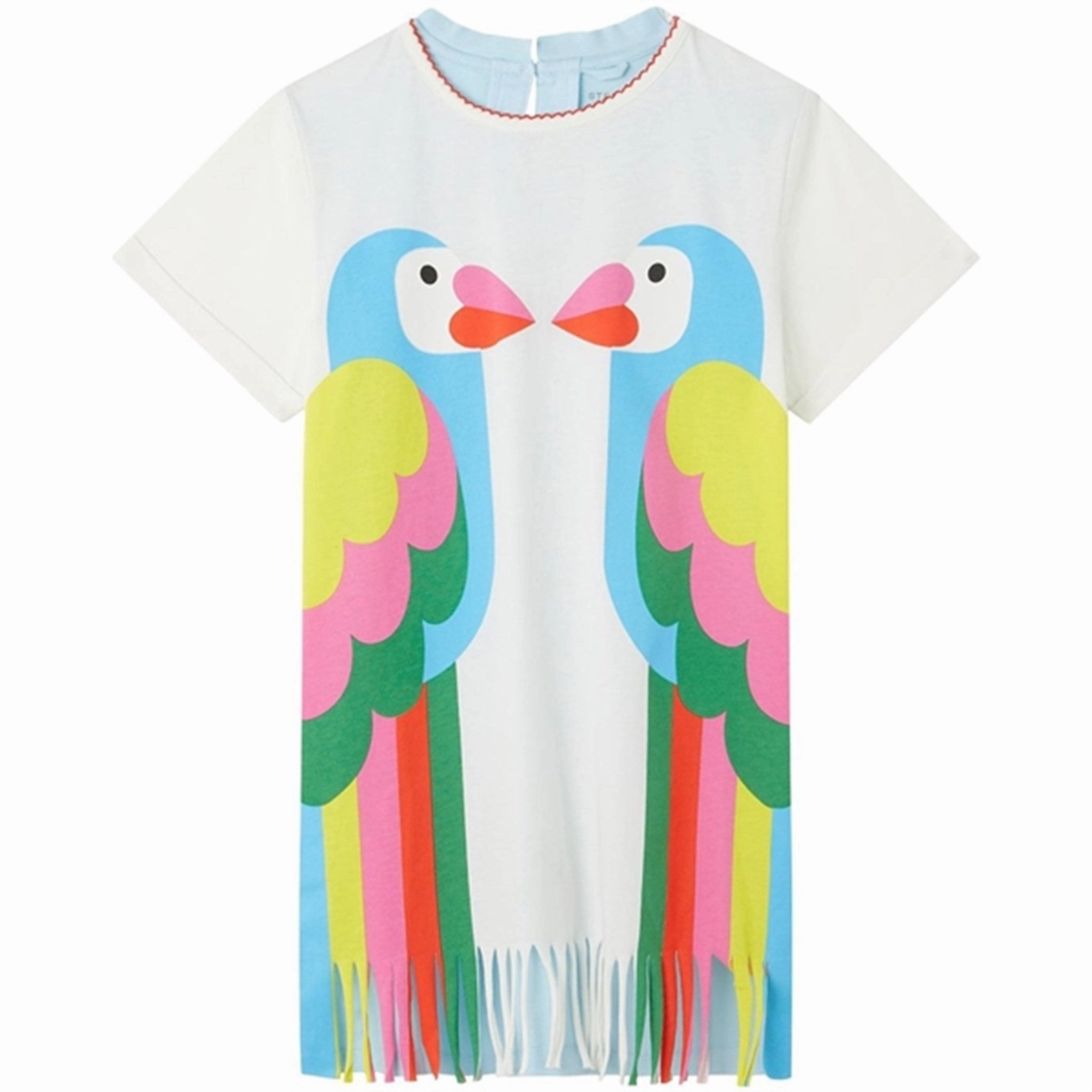 V-Neck Layering-Piece Stella McCartney Ivory Jersey Dress