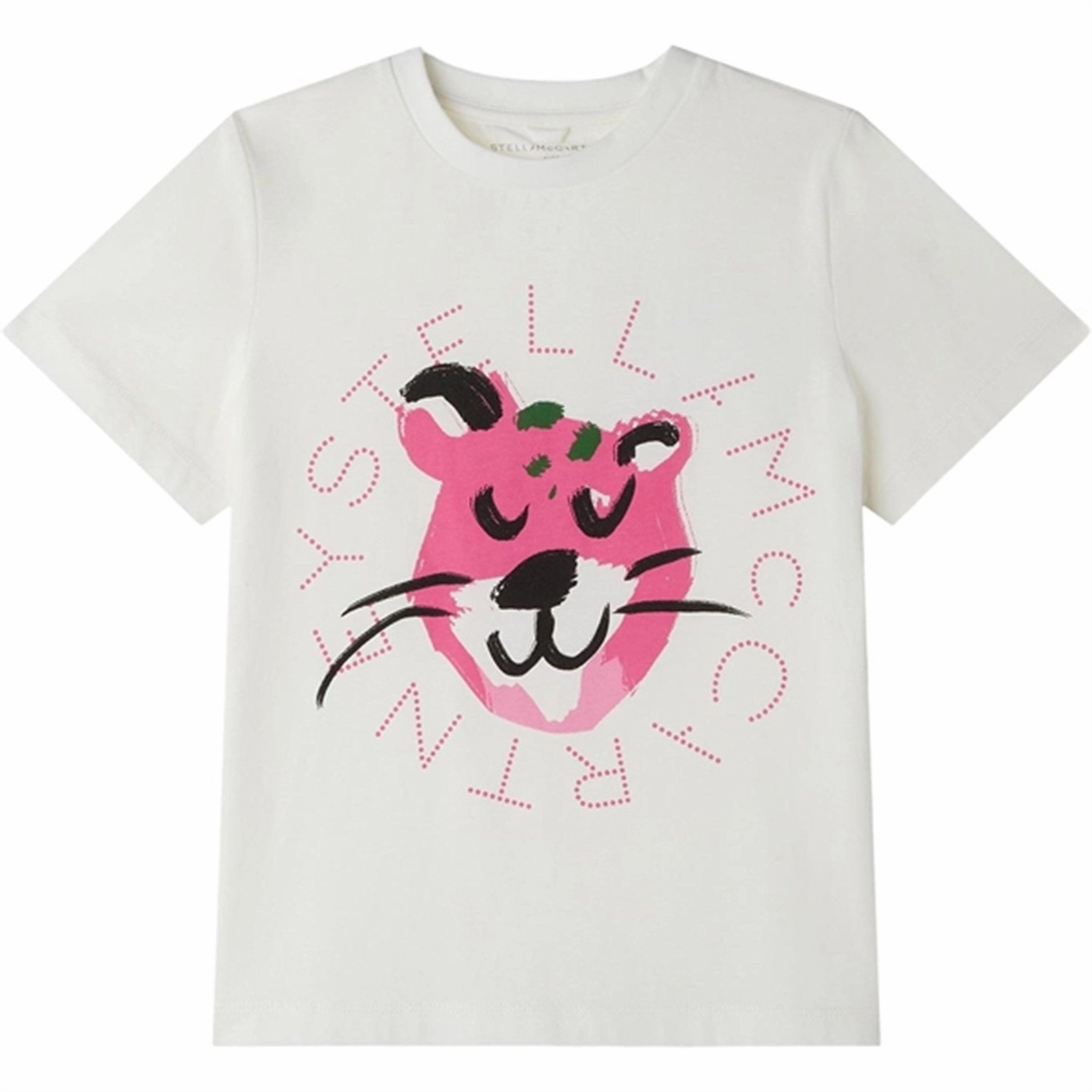 Pre Shrunk Cotton Cool and Comfortable Stella McCartney Ivory T-Shirt