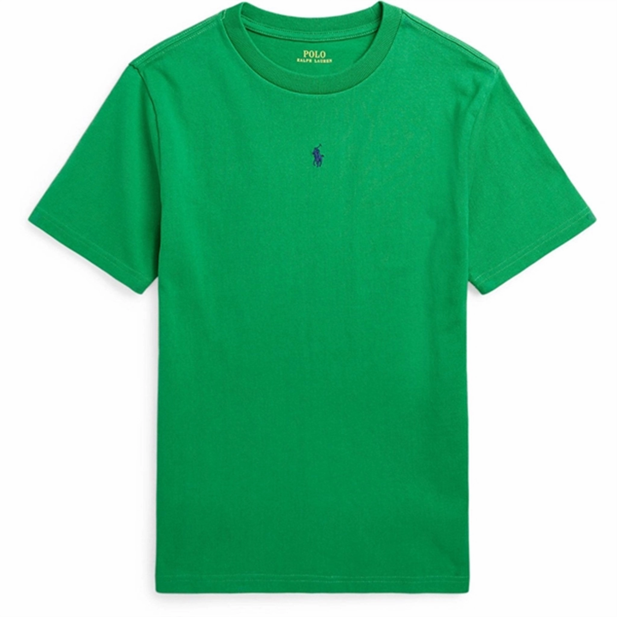 Playful Prints Button Down Polo Ralph Lauren Boys T-Shirt Preppy Green