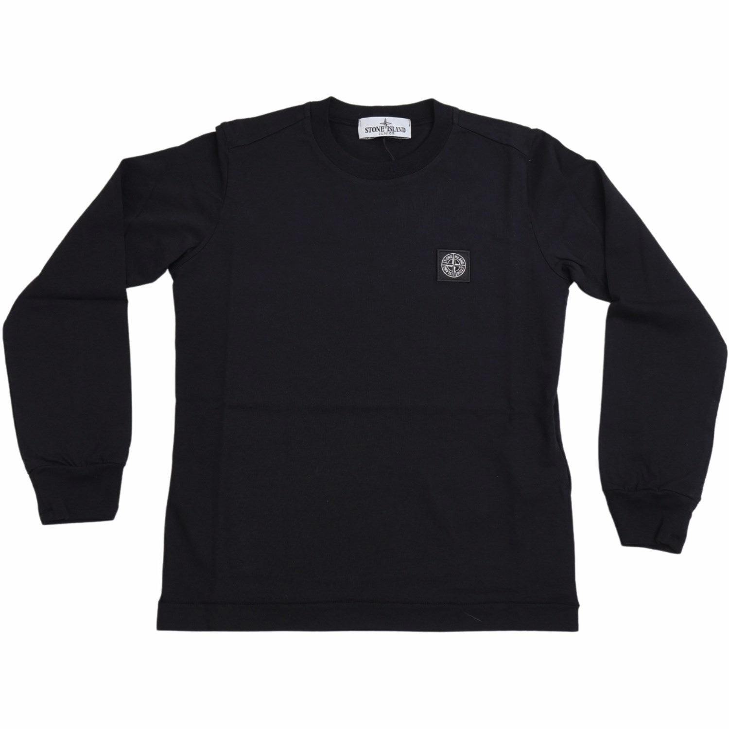 Bamboo Fiber Blend Trendy Pattern Stone Island Black Ls T-Shirt