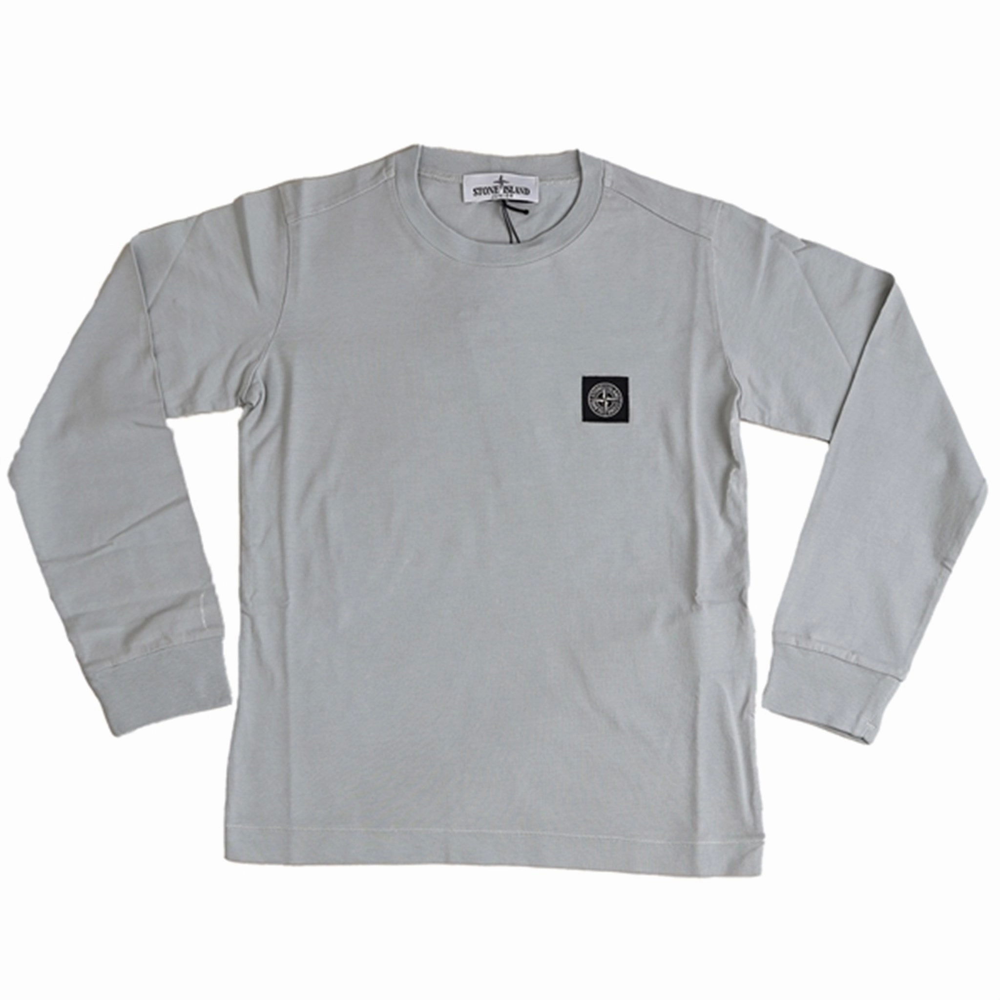 Unisex style Stone Island Blouse Pearl Grey