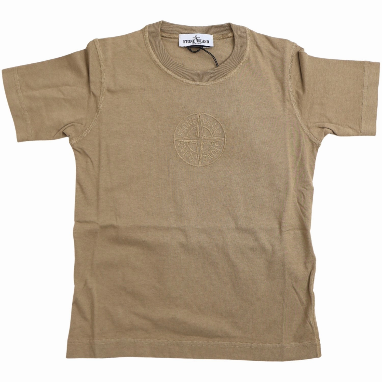 Garment Dyed Finish Stone Island Deserto Ss T-Shirt