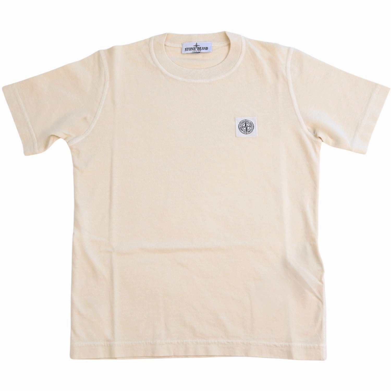 Comfy Fit Wear Stone Island Ivory Ss T-Shirt