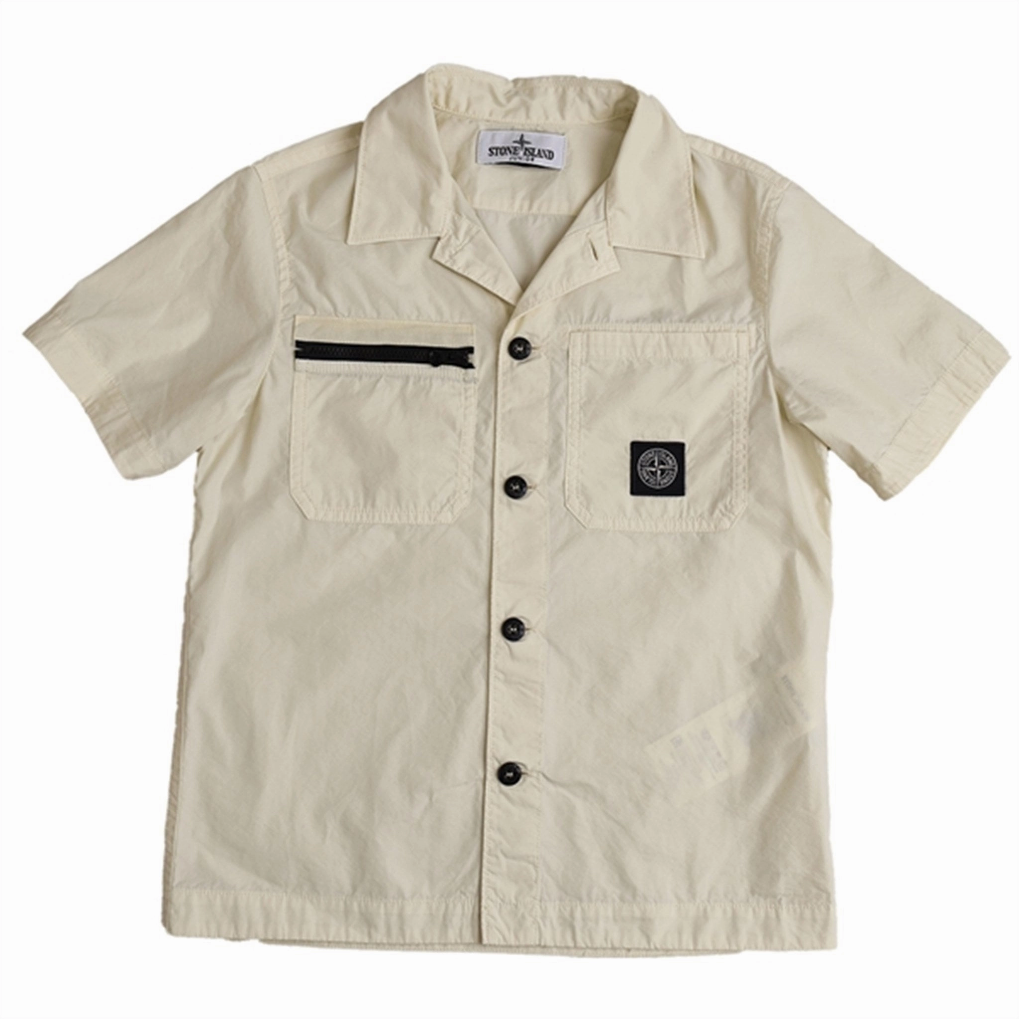 Premium Finish Stone Island Overshirt Natural Beige
