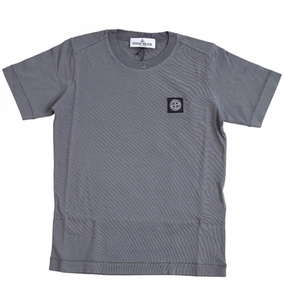Layered Style Stone Island T-shirt Blue Grey