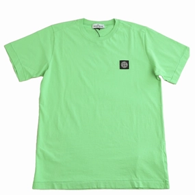Stone Island T Shirt Green Simple and Comfortable