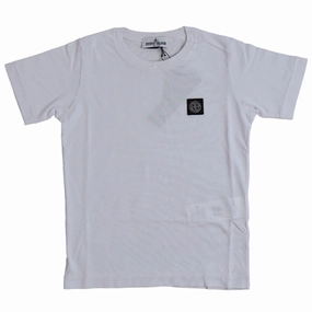 Stone Island T-shirt Ivory UPF Rated Fabric NeutralTonesCollection