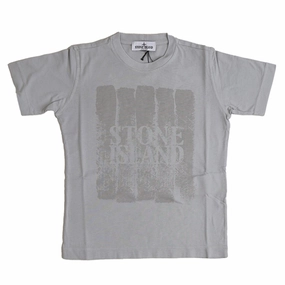 Basic Piece Smart Casual Stone Island T-shirt Pearl Grey