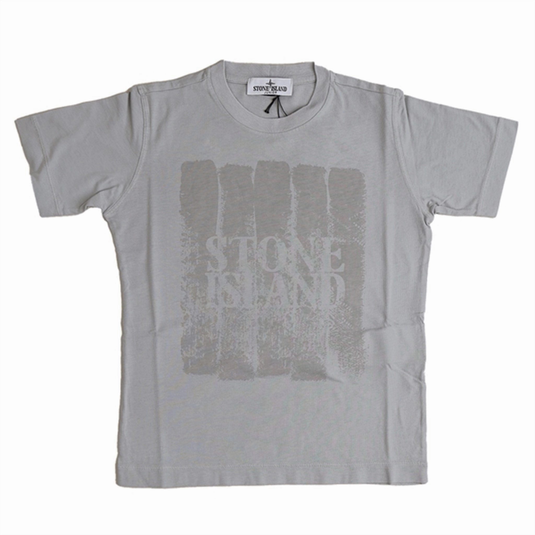 contrast Moisture wicking Stone Island T-shirt Pearl Grey