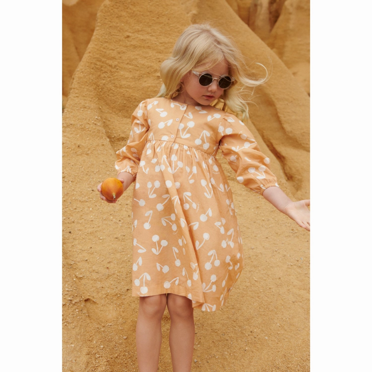 Youthful Mood LIEWOOD Cherry Blossom / Light Apricot Ariana Printed Dress