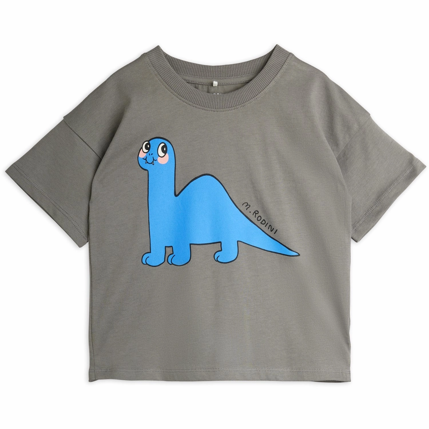 Sporty Look Wear Mini Rodini Grey Dino Sp Ss Tee