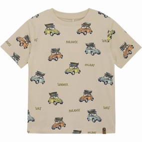 Minymo Fog T-shirt AOP Oversized Cut