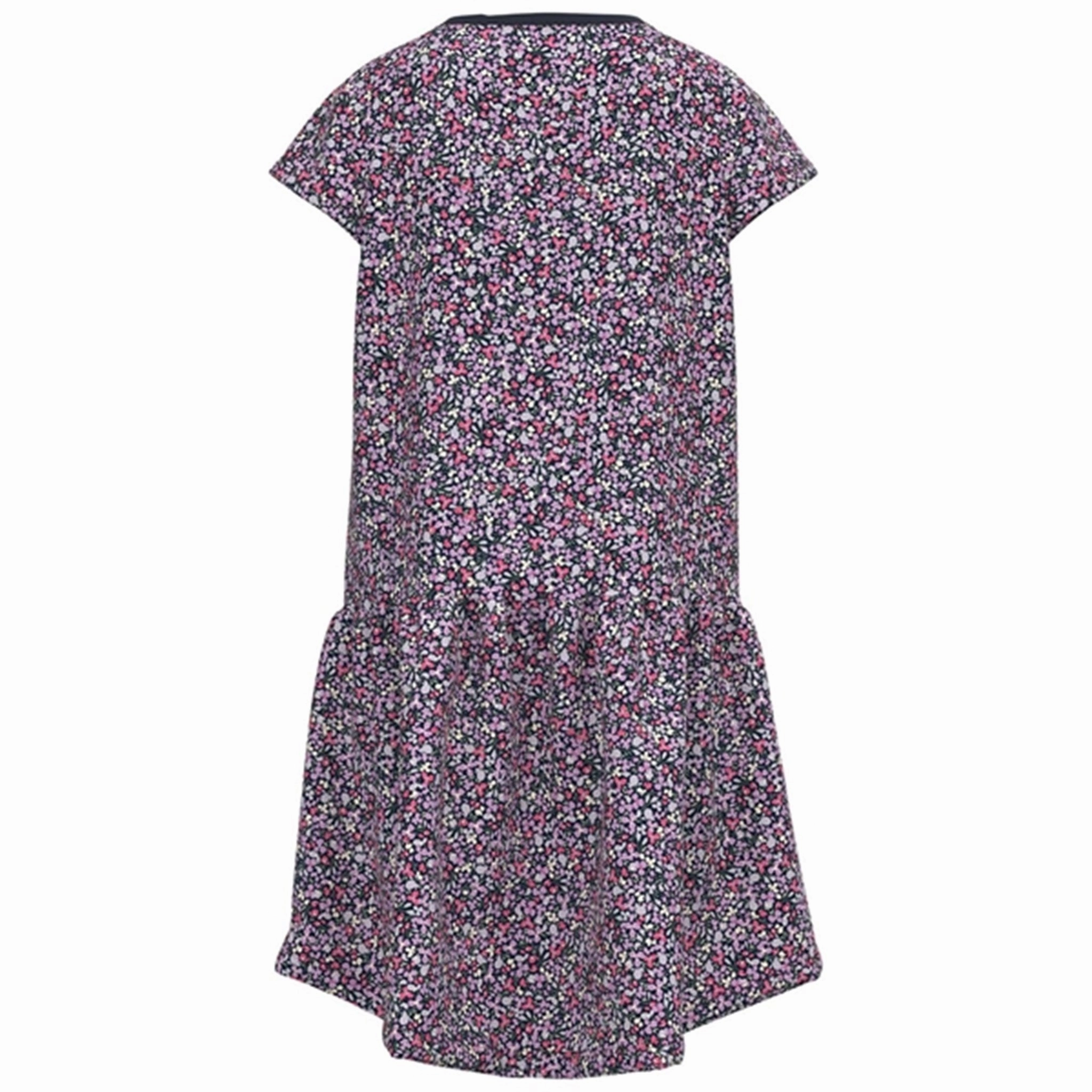 Name it Pink Flamb?? Vigga Dress Drapey Fabric