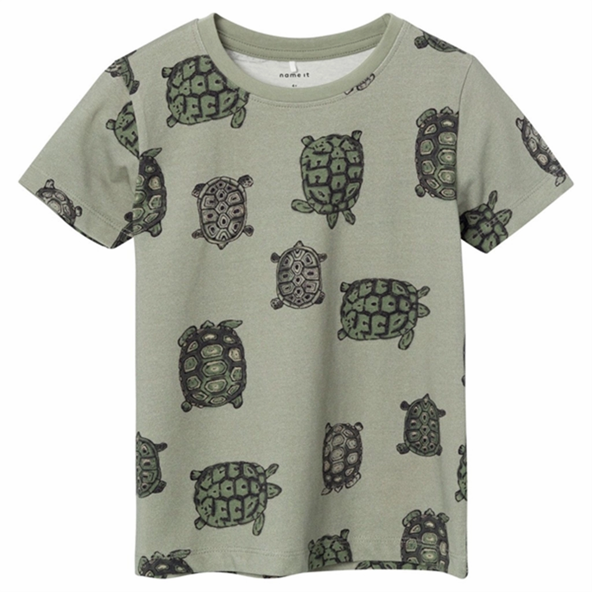 Textured Surface Name it Dried Sage Jeppe T-Shirt