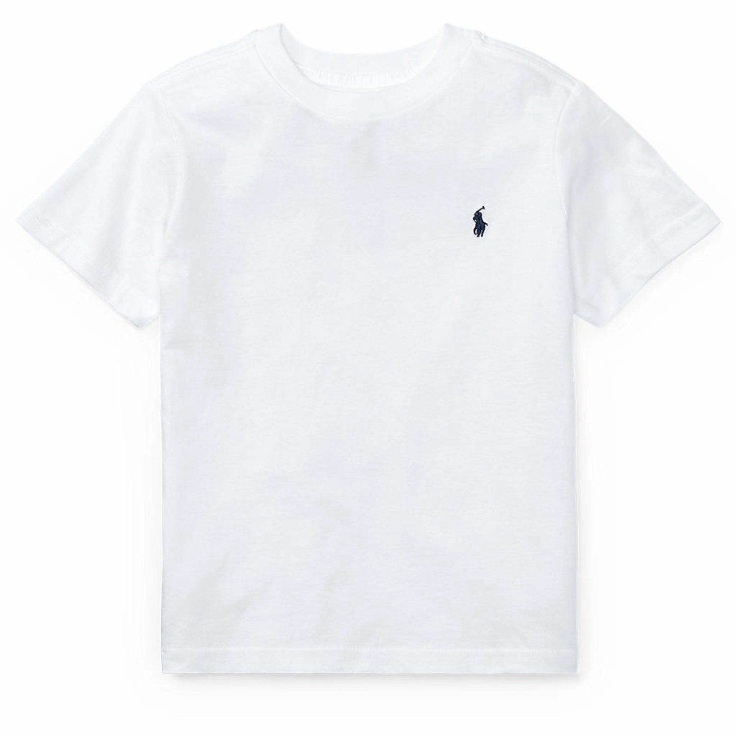 Chic Wear Polo Ralph Lauren Boy Short Sleeved T-shirt White