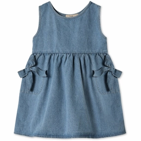 Fliink Light Denim Blue Don Denim Spencerdress High Neck