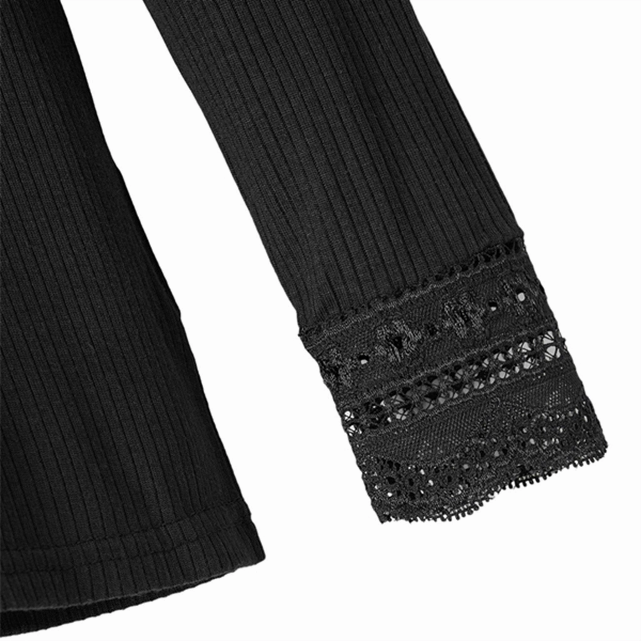 Breathable Layer Resort Wear Name it Black Nuri Noos Blouse