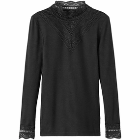 Name it Black Nuri Noos Blouse Vibrant color
