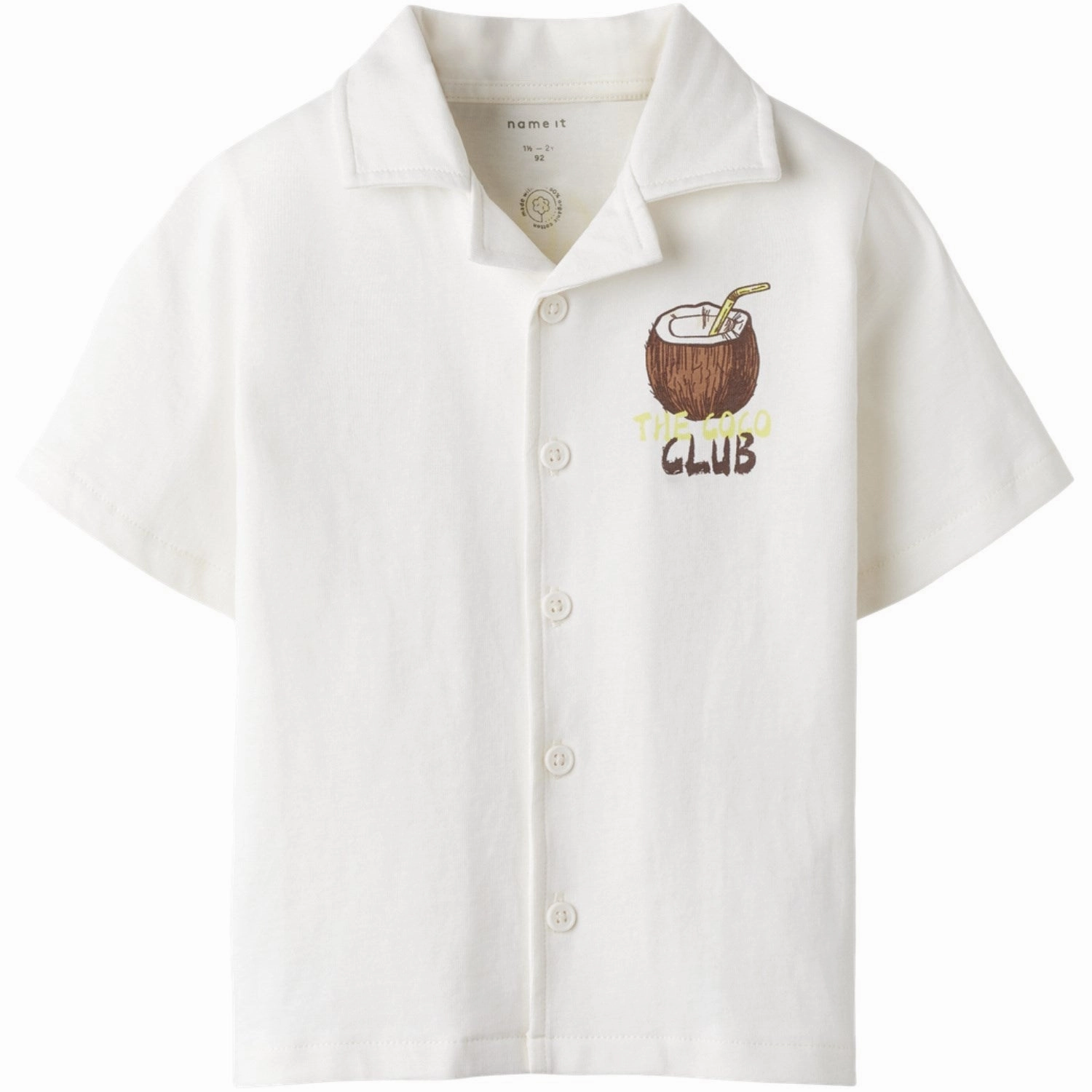 Name It Cloud Dancer Nmmhisher Nreg Ss Shirt Modern Aesthetic Summer Fashion