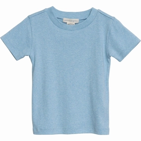 Serendipity Aqua Short Sleeve T-shirt Luxurious
