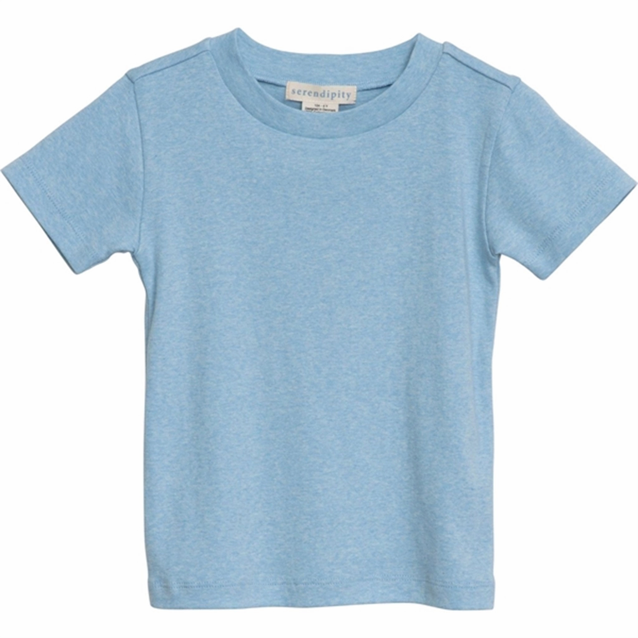 simple design Comfortable Wear Serendipity Aqua Short Sleeve T-shirt