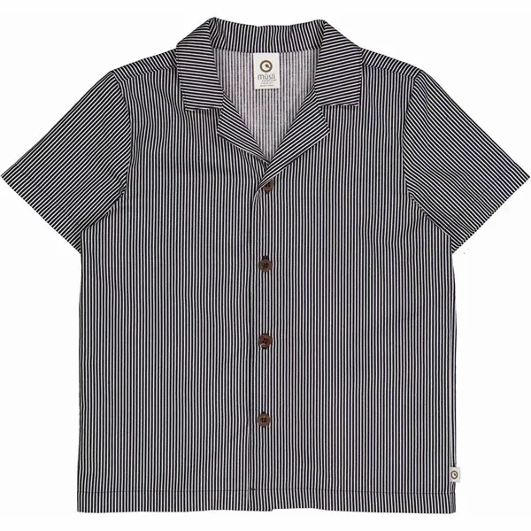 Holiday Special Lightweight Construction M??sli Balsam Cream/Night Blue Poplin Stripe Shirt