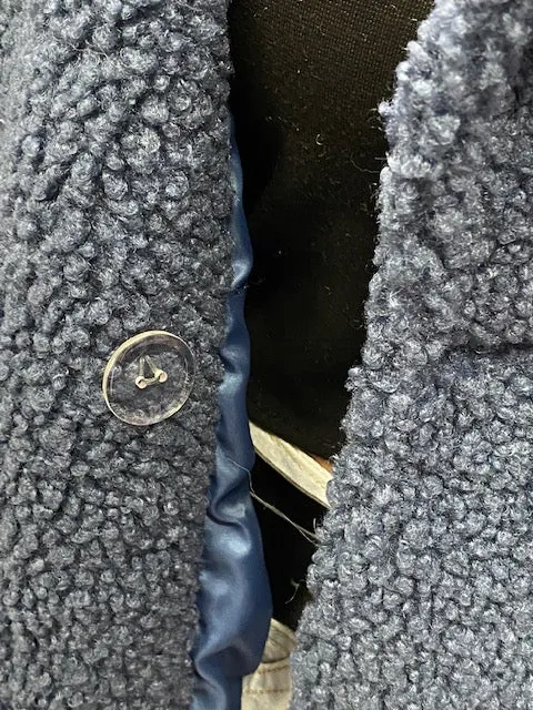 Neutral Age Censured Ecopelliccia con pelo riccio CW5024 T FCUR 23 blu cielo