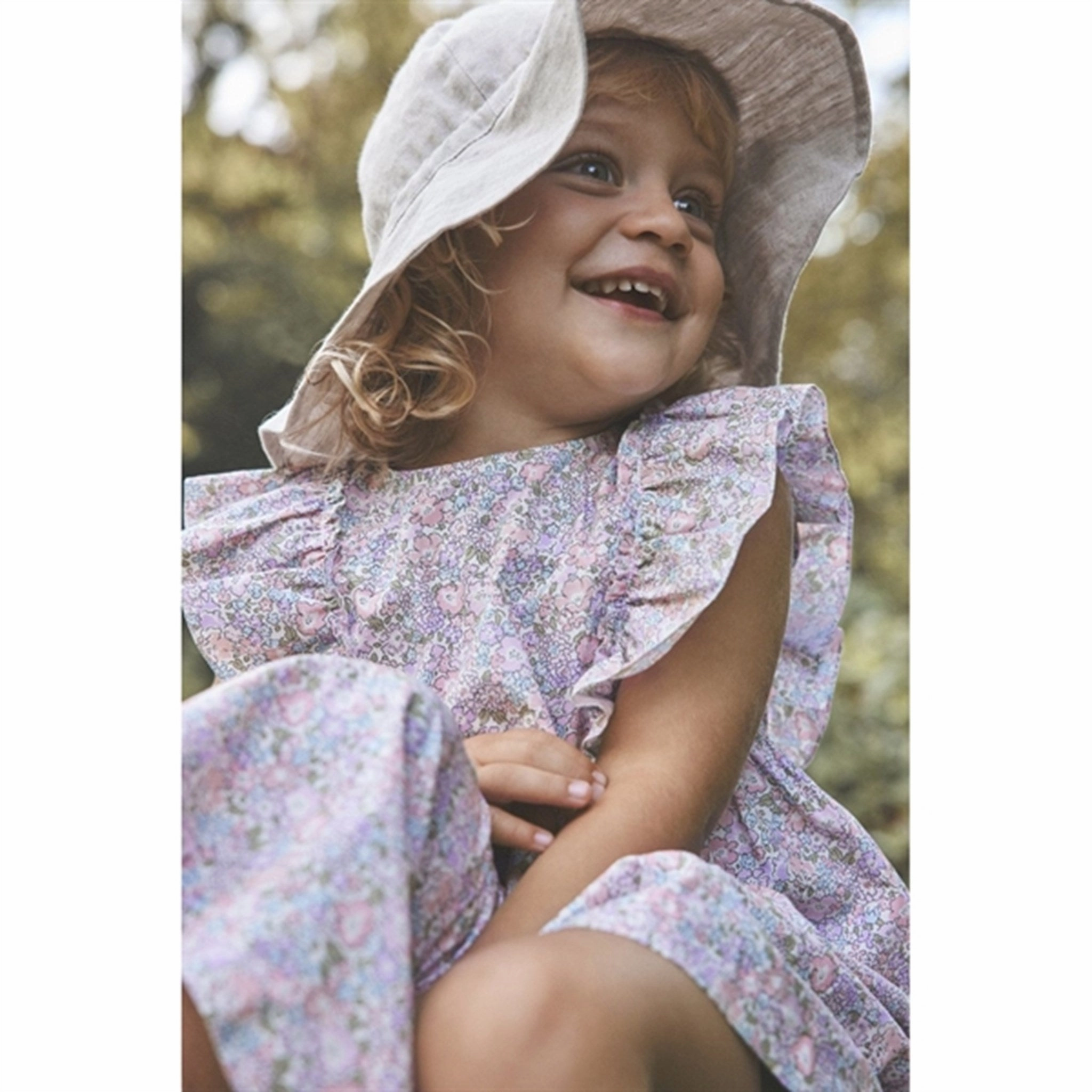 Wide Hemline Huttelihut Liberty Fabric Michelle Dress