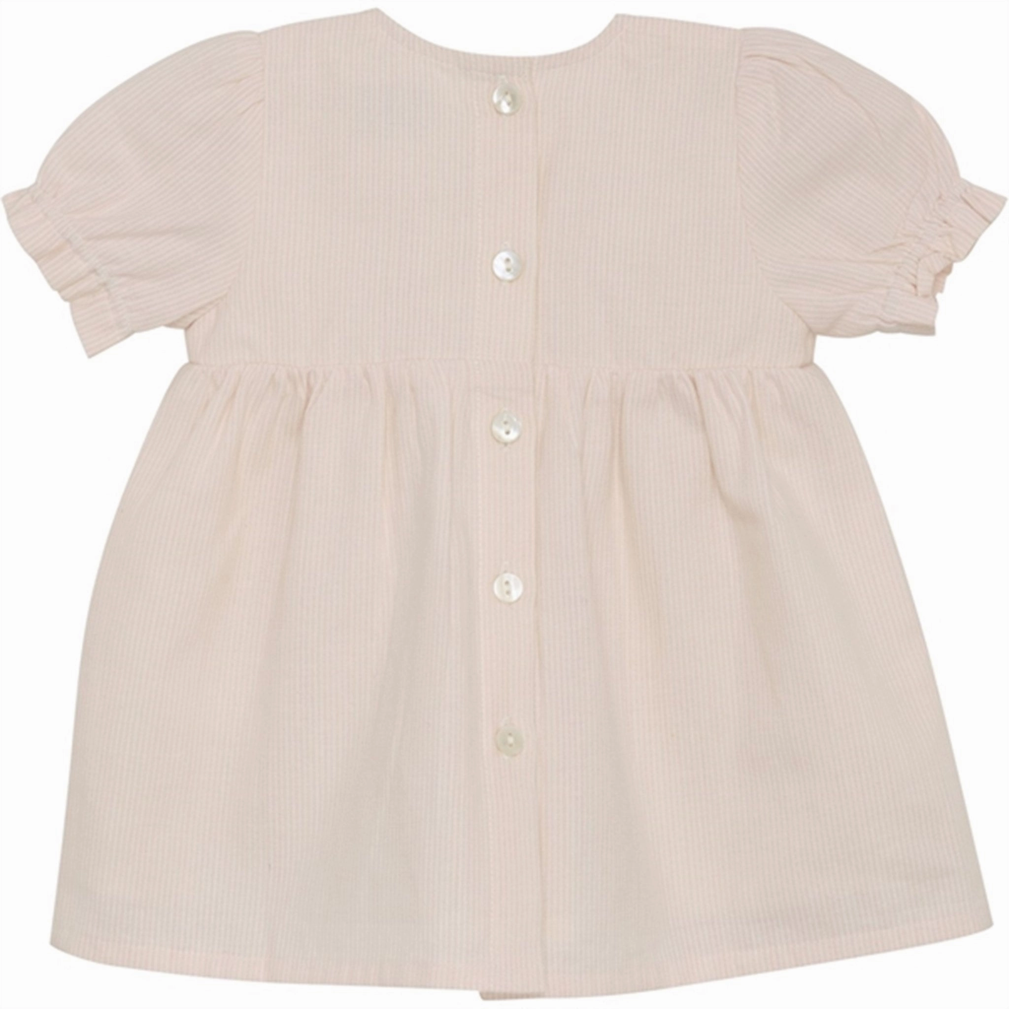 Huttelihut Woven Stripe Potpourri Dress Light Weave Elegant Flow