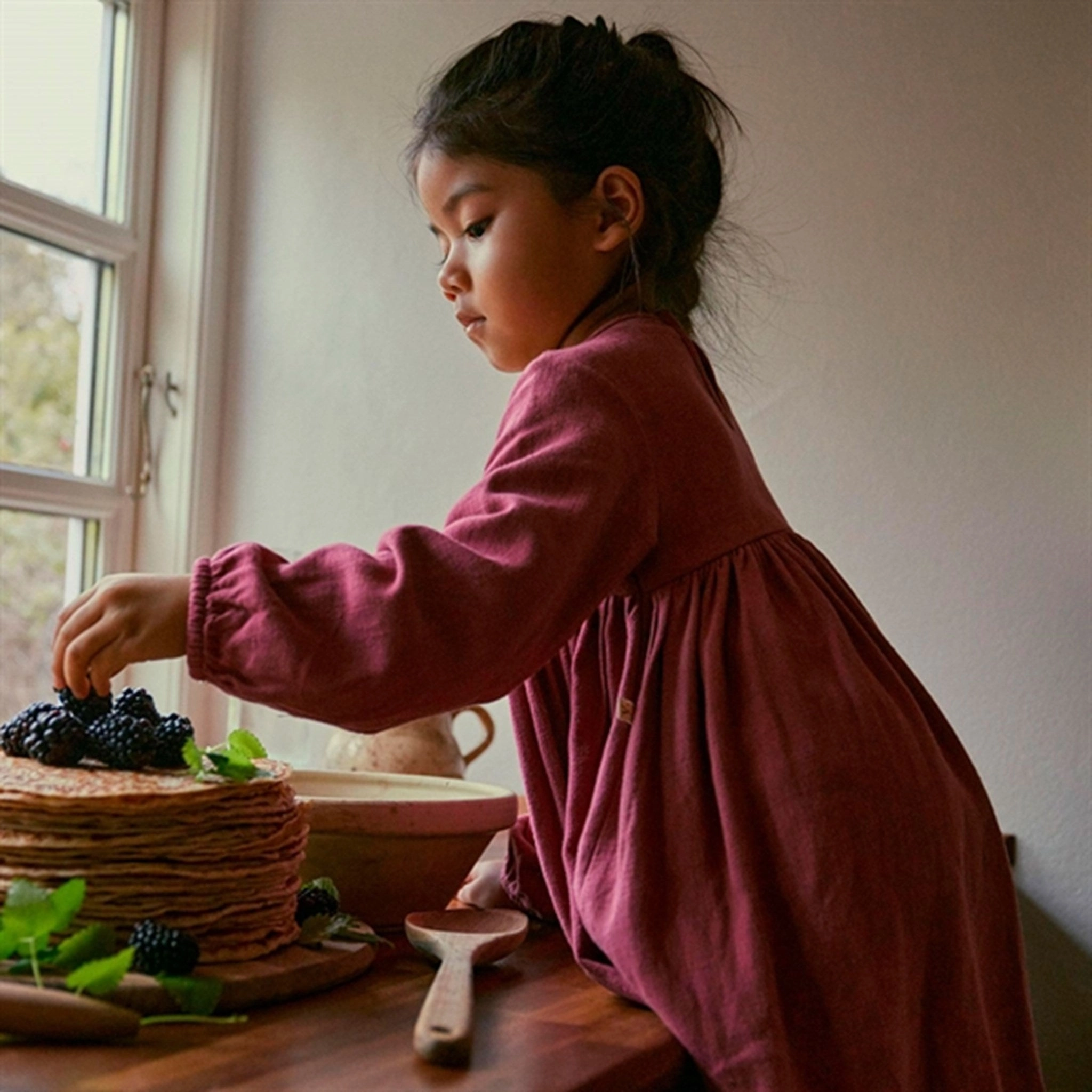 Travel Light Lil'Atelier Dry Rose Heather Loose Dress